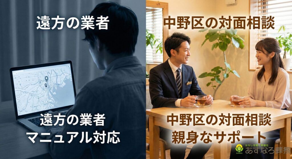 顔の見える葬儀社